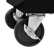 Количка за инструменти със 7 чекмеджета, черна