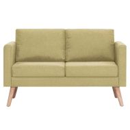 2-местен диван, текстил, зелен