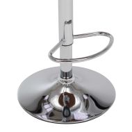 Бар табуретки, 2 бр, кремави, извито дърво и изкуствена кожа