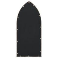 Градинско огледало пясъчно 70x30 см желязо за външна употреба