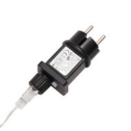 Коледни лампи с шипове, 3 бр, LED, сгъваеми,бяла, 57 см