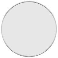 Стенно огледало сребро Ø 40 см кръгло
