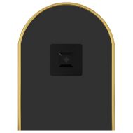 Стенно огледало злато 50x20 см овално