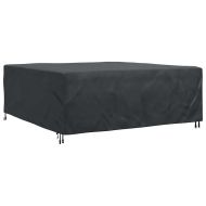 Покривало за градински мебели Черно 200 x 190 x 85 см 600D