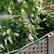 Градински саксии Кафяво 120 x 120 x 142 см Стомана