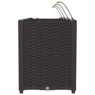 Градински саксии Кафяво 160 x 40 x 52 см Стомана