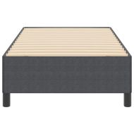 Рамка за легло Тъмносив 90 x 190 cm Кадифе