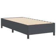 Рамка за легло Тъмносив 90 x 200 cm Кадифе