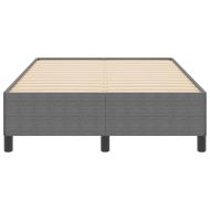 Рамка за легло Светлосиво 120 x 200 cm Кадифе