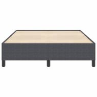 Рамка за легло Тъмносив 140 x 190 cm Кадифе
