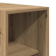 Гардероб, дъб артизан, 30x50x200 см, инженерно дърво