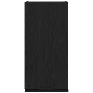 Стенен шкаф, черен дъб, 32x20x67 см, инженерно дърво