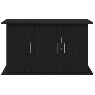 Стойка за аквариум, черен дъб, 101x41x58 см, инженерно дърво