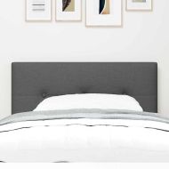 LED глава С LED лентисти светлини Тъмен сив 80 cm Полиестер