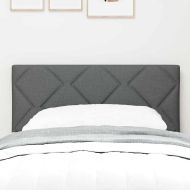 Облегалка за глава С LED лентисти светлини Сив 80 cm текстил