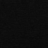 Рамка за легло с таблото Черно 120 x 200 cm текстил