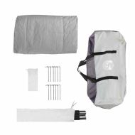 Палатка за басейн с покрив Сив 366 x 305 x 231 см Полиестер