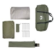 Риболовна палатка Маслиненозелен 514 x 465 x 187 см Полиестер