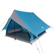 Каравани с покрив Синьо 256 x 266 x 185 см Полиестер