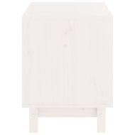 Кучешка колиба, бяла, 50x40x52 см, бор масив