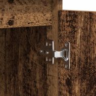 Бюфет с чекмеджета старо дърво 100,5x35x98,5 см инженерно дърво