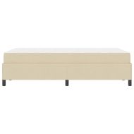 Легло с пружинирана основа Крем 120 x 190 cm текстил