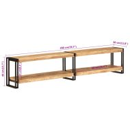 ТВ шкаф, 200x30x40 см, мангово дърво масив