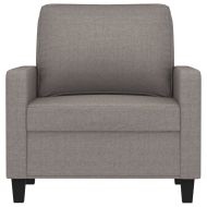 Кресло, таупе, 60 см, текстил