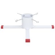 Поставка за коледна елха, бяла, 61x61x15,5 см