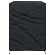 Покривало за градинска люлка Черно 175 x 125 x 160 см 600D плат
