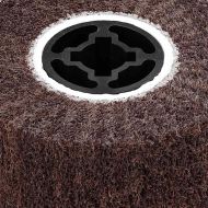 Шлифовъчни ролки 3 pcs Кафяво 12 x 12 x 10 см Синтетичен fibre