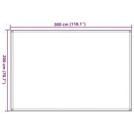 Килим за палатка, 200x300 см, таупе