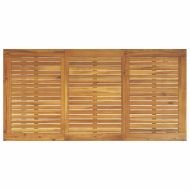 Градинска маса за хранене Сив 160 x 80 x 75 cm