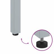 Открити маси Естествено и сиво 150 x 90 x 75 cm