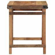 Трапезна маса Кафяво 60 x 55 x 76 см регенерирано дърво масив