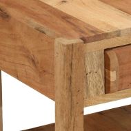 ТВ шкаф Кафяво 83 x 33 x 46 см Масивна регенерирана дървесина