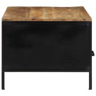 Масичка за кафе с чекмедже Кафяво 90 x 50 x 40 cm