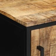 Нощен шкаф Кафяв и черен 30 x 30 x 40 cm