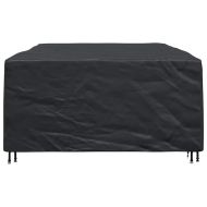 Покривало за градински мебели Черно 300 x 200 x 90 cm 600D