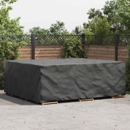 Покривало за градински мебели Черно 300 x 250 x 100 cm 210D