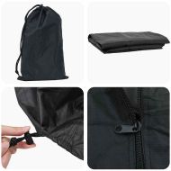 Покритие за градински мебели Черно 122 x 61 x 106 см 210D плат