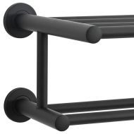 Держач за кърпи Черно 61 x 23 x 17 см Неръждаема стомана