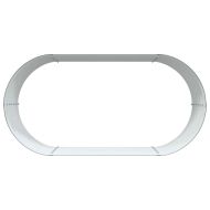 Градинска повдигната леха Зелен 160 x 80 x 44 cm Стомана