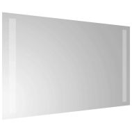 LED огледало за баня, 60x30 см