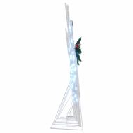 LED елени 5 pcs Сребрист текстил