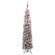 С изкуствено коледно дърво с 300 LED светодиода Зелен 180 cm