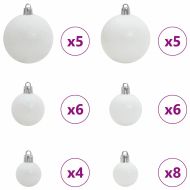 Изкуствен коледен дърво с панти 150 LEDs Зелен 150 cm PVC и PE