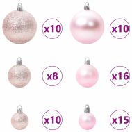 С изкуствено коледно дърво с поставка Бяло 180 cm PE и PVC