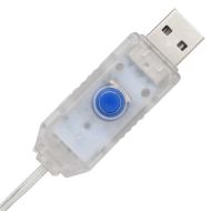 LED елени с 40 LED светодиода 7 pcs Златист PET