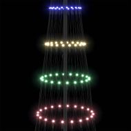 LED Коледна Елха Многоцветен 100.5 х 100.5 х 302.5 см Метал